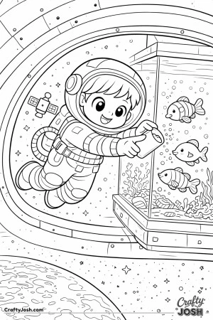 Feeding time goes interstellar!