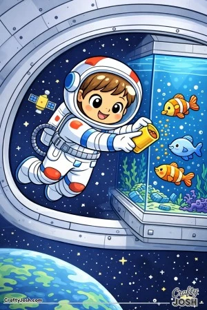 Feeding time goes interstellar!