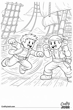 Blox fruits pirate ship deck battle