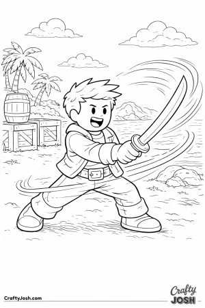 Blox fruits sword style practice