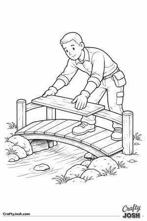 Bridge plank placement