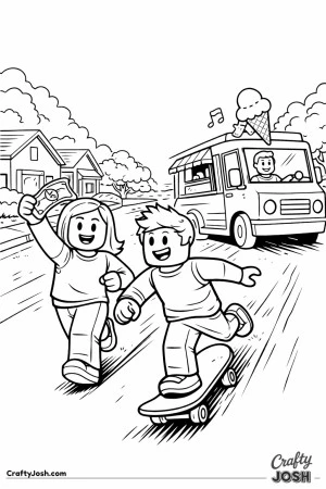 Brookhaven ice cream truck chase