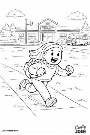 Brookhaven late for school sprint