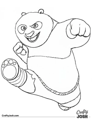 Mid-air, paws flying, and confidence at maximum power.