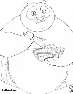 Mid-battle? Mid-training? Doesn’t matter — dumplings come first.