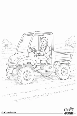 Farmer utility farm vehicle