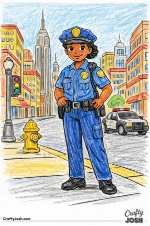 Female police officer new york city