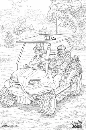 Fornite car woods two