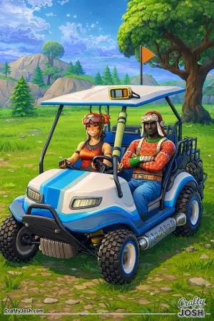 Fornite car woods two