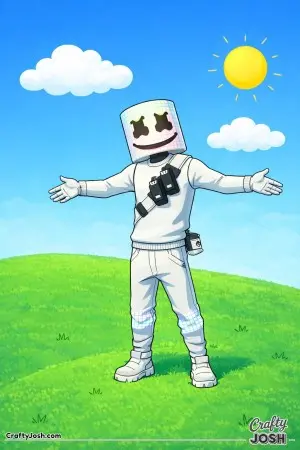 Fornite marshmellow woods sunny