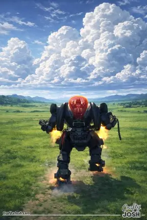 Fornite robot guns grass