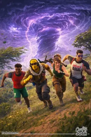 Fornite running storm squad