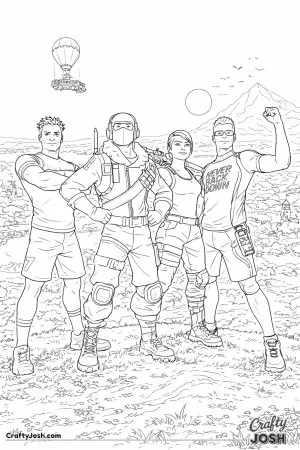 Fornite squad relax battlebus