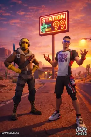 Fornite sumset twomen station