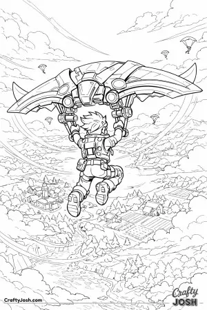 Fortnite skydrop fantasy glider