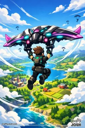 Fortnite skydrop fantasy glider