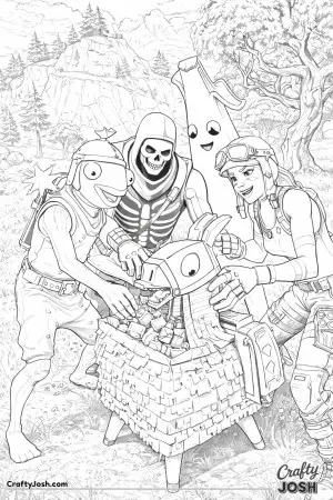 Opening Llama Loot with the Squad