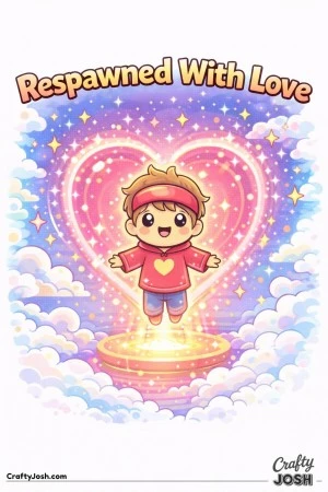 This cheerful Valentine’s Day coloring page features a character reappearing with a glowing heart aura, surrounded by clouds and sparkles, along ..