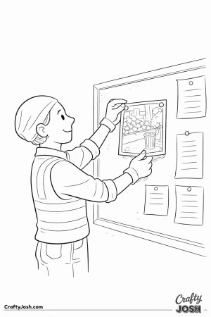 Sanitation worker community board photo