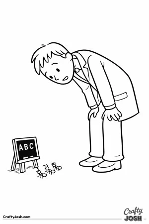 Teacher ant sized classroom