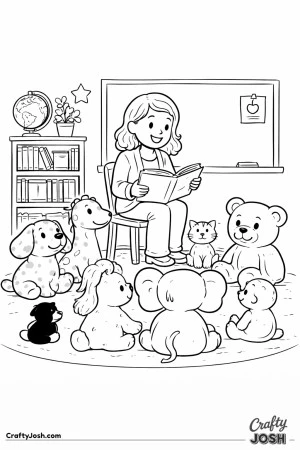 Teacher stuffed animals