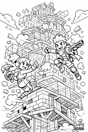 Turbo build tower battle heroes