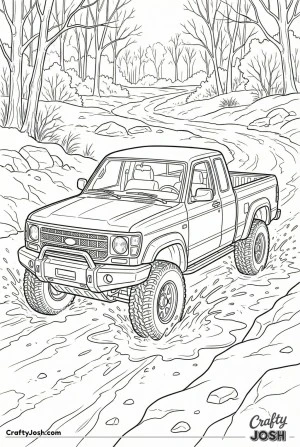 All terrain forest scene