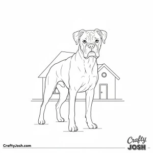 Boxer guardian stance