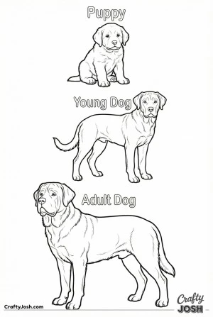 Dog life stages