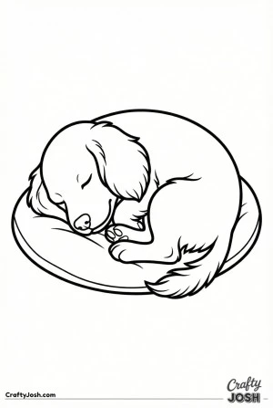 English cocker spaniel sleeping puppy