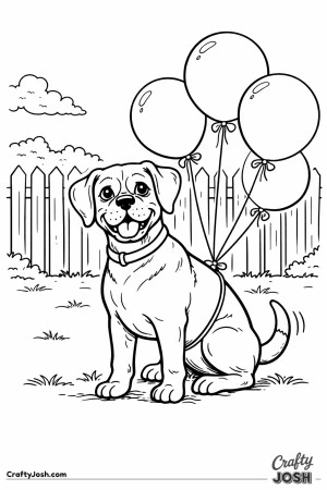 Kawaii boxer balloon party