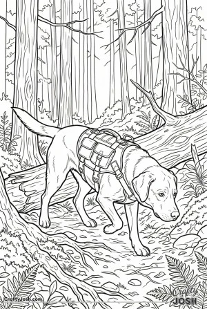 Labrador search and rescue