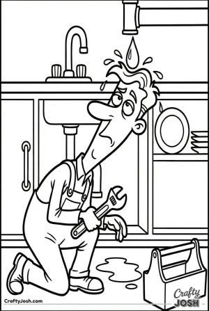 Plumb3er dripping pipe