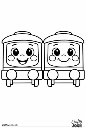 Annie and clarabel face portraits