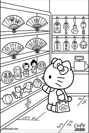 Hello kitty souvenir shop