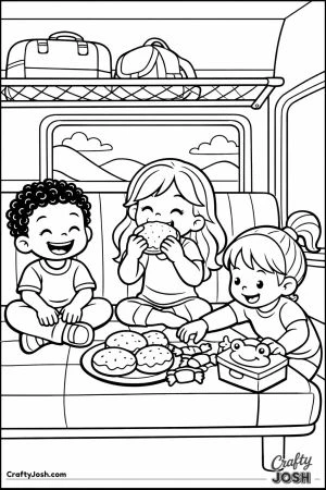 Hogwarts express compartment sharing snacks