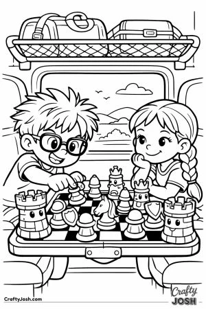 Hogwarts express compartment wizard chess