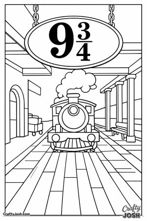 Hogwarts express platform sign overview