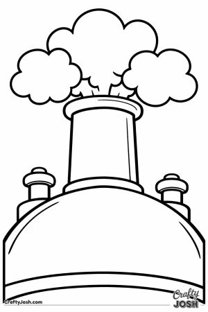 Hogwarts express smokestack puffs toddler