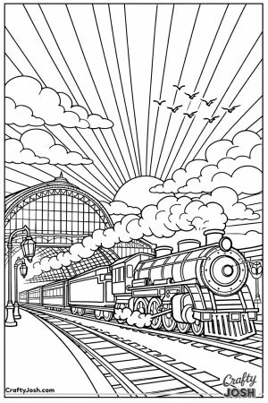 Hogwarts express sunrise station departure