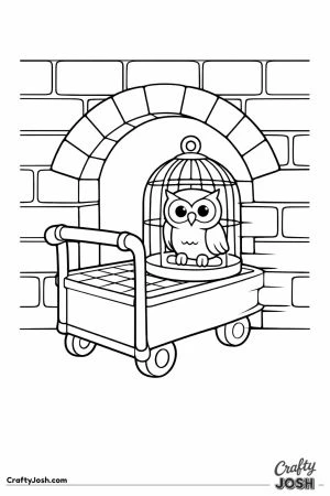 Hogwarts express trolley through wall