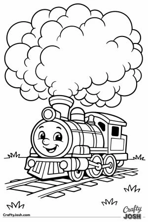 James enormous steam puff