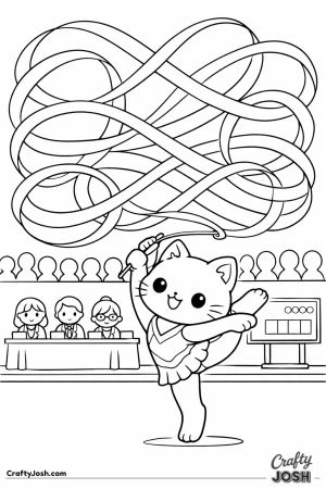 Kawaii cat ribbon masterpiece competition