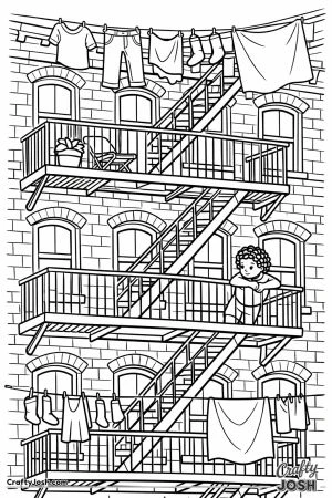 Nyc fire escape tenement building