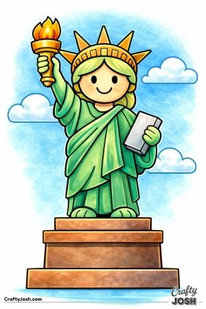 Statue of Liberty easy