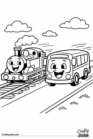 Thomas and bertie racing