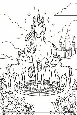 Unicorn coronation great meadow