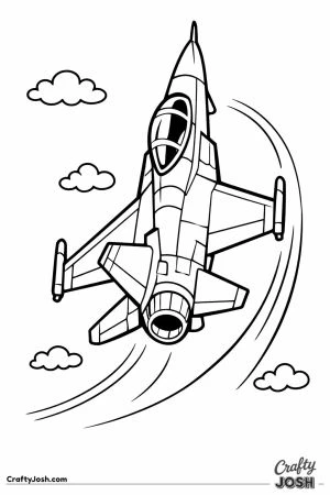 Fighter jet banking vertical