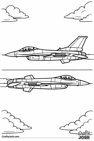 Fighter jet mirror pass inverted