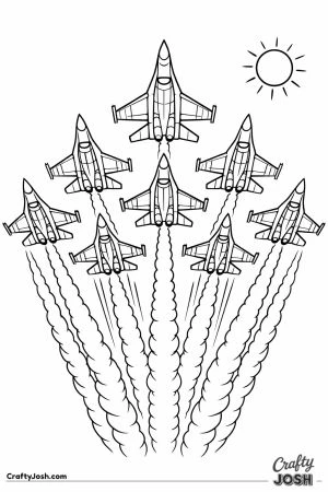 Fighter jet nine jet arrowhead